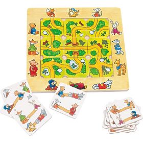 Brettspiel Finde den Weg