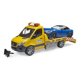 Bruder Abschleppwagen MB Sprinter mit Sportwagen, Bruder