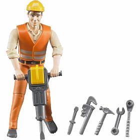 Bruder BWORLD Bauarbeiter Figur