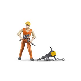 Bruder BWORLD Bauarbeiter Figur