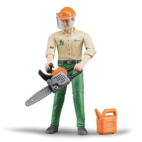 Bruder BWORLD Figur Holzfäller