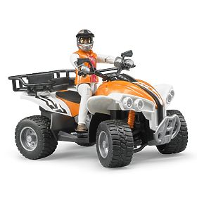 Bruder BWORLD Quad mit Fahrer, Bruder
