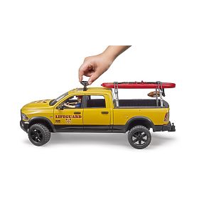 Bruder Dodge RAM Küstenwache mit Rettungsschwimmer und Zubehör, Bruder