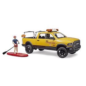 Bruder Dodge RAM Küstenwache mit Rettungsschwimmer und Zubehör, Bruder
