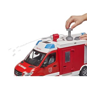 Bruder Feuerwehrfahrzeug MB Sprinter mit Licht- und Soundmodul, Bruder