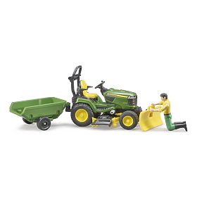 Bruder Gartentraktor John Deere X949 mit Gärtner