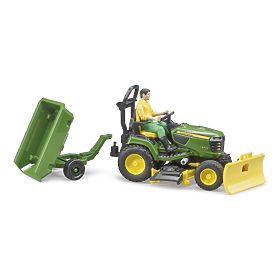 Bruder Gartentraktor John Deere X949 mit Gärtner, Bruder