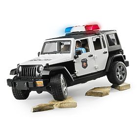 Bruder Jeep Wrangler Rubicon Polizei