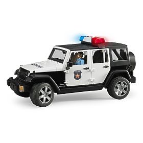 Bruder Jeep Wrangler Rubicon Polizei