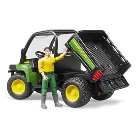 Bruder John Deere Gator mit Fahrer, Bruder
