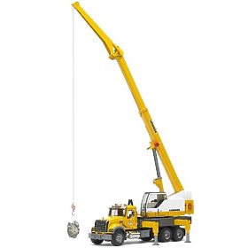 Bruder LKW MACK Granite Kran LIEBHERR