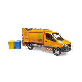 Bruder MB Sprinter kleiner Müllwagen, Bruder