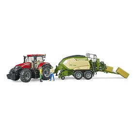 Bruder Presse mit 2 Ballen Krone BiG Pack 1290HDP VC