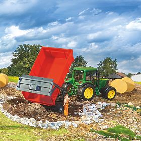 Bruder Pritschenwagen mit automatischer Rückwand