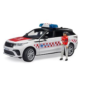 Bruder Rettungsfahrzeug Range Rover Velar mit Fahrer, Bruder