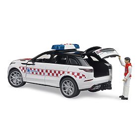 Bruder Rettungsfahrzeug Range Rover Velar mit Fahrer, Bruder