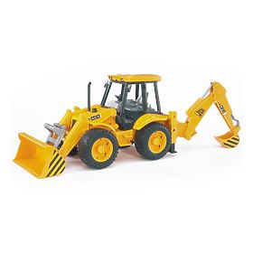 Bruder Traktor JCB Frontlader mit Bagger, Bruder