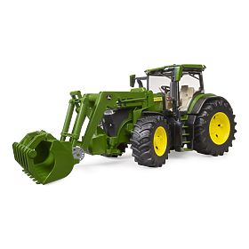 Bruder Traktor John Deere 7R 350 mit Frontlader, Bruder