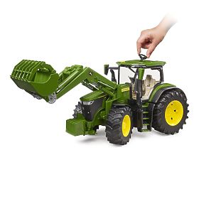Bruder Traktor John Deere 7R 350 mit Frontlader