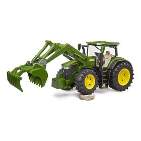 Bruder Traktor John Deere 7R 350 mit Frontlader, Bruder