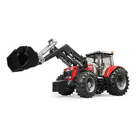 Bruder Traktor MASSEY FERGUSON 7624 mit Frontlader