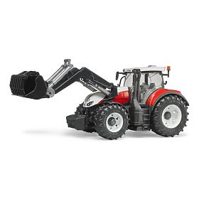 Bruder Traktor Steyr 6300 Terrus CVT mit Frontlader, Bruder