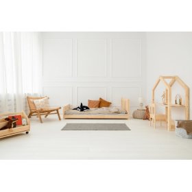 Niedriges Kinderbett Cleo Wide, ADEKO