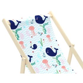 Kinderstrandkorb Wale und Quallen, Chill Outdoor