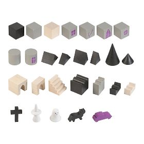 Detoa Holzbaukasten Spukschloss