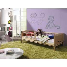 Kinderbett Junior - 160x70 cm - natur, Ourbaby
