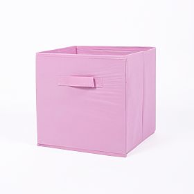 Aufbewahrungsbox für Kinderspielzeug – Puderrosa