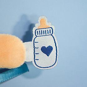 Doudou Jolijou Puppe 18 cm blau