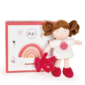 Doudou Jolijou Puppe Miss Blanche 21 cm, Doudou Jolijou Paris
