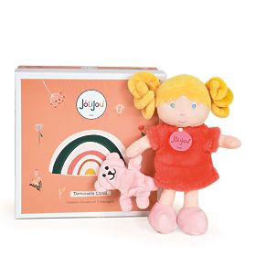 Doudou Jolijou Puppe Miss Coral 21 cm
