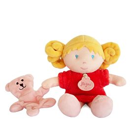 Doudou Jolijou Puppe Miss Coral 21 cm