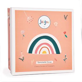 Doudou Jolijou Puppe Miss Coral 21 cm, Doudou Jolijou Paris