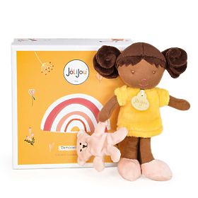 Doudou Jolijou Puppe Miss Vanilla 21 cm, Doudou Jolijou Paris