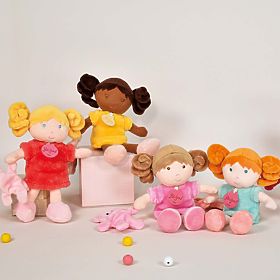 Doudou Jolijou Puppe Miss Vanilla 21 cm, Doudou Jolijou Paris
