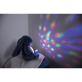Doudou Spieluhr mit Projektion Häschen braun