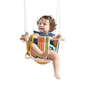 2Kids Toys Kinderschaukel aus Stoff 100% gestreifte Baumwolle