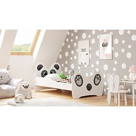 Einzelbett Panda 160x80 mit Matratze