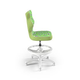 Ergonomischer Kinderstuhl für Schreibtische, einstellbar auf Höhe 119-142 cm - Fußballmotive