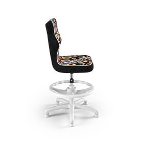 Ergonomischer Kinderstuhl für Schreibtisch, höhenverstellbar 119-142 cm - Tiere