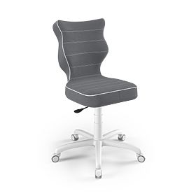 Ergonomischer Schreibtischstuhl für eine Höhe von 146-176,5 cm - dunkelgrau