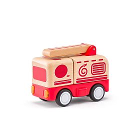 Feuerwehrauto mit Beleuchtung und Signal, Woodyland Woody