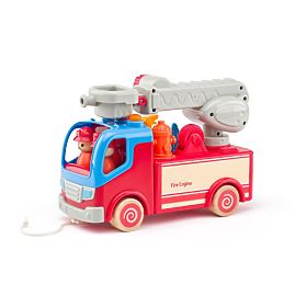 Feuerwehrauto mit drehbarer Leiter und Plattform Woody