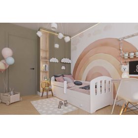 Kinderbett FELIX 160x80 cm - weiß