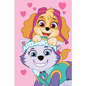Fleecedecke Paw Patrol - Skye und Everest