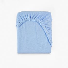 Frotteelaken 200x180 cm – Hellblau, Frotti