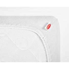 Frotteelaken 200x180 für hohe Matratzen – weiß, Frotti
